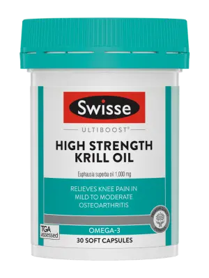 Swisse Ultiboost High Strength Krill Oil - 30 Soft Capsules