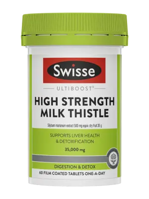 Swisse Ultiboost High Strength Milk Thistle - 60 Tablets