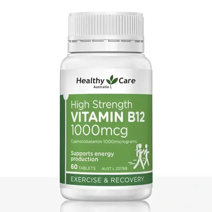 High Strength Vitamin B12 1000mcg 60 Tablets