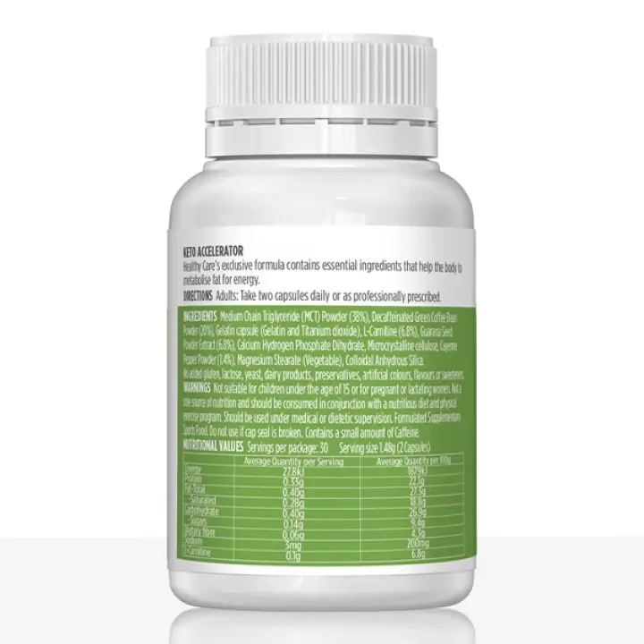 Keto Accelerator 60 Capsules