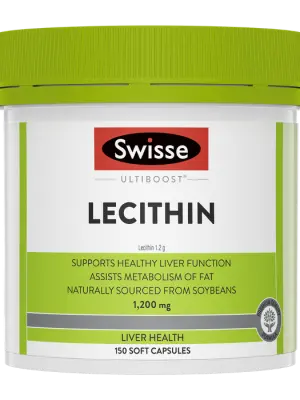 Swisse Ultiboost Lecithin - 150 Soft Capsules