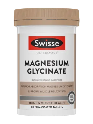 Swisse Ultiboost Magnesium Glycinate - 60 Tablets