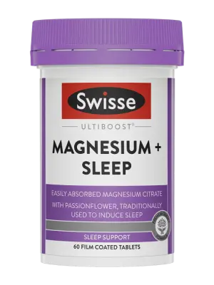 Swisse Ultiboost Magnesium + Sleep 60 Tablets