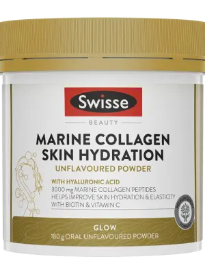 Swisse Beauty Marine Collagen Skin Hydration Unflavoured Powder