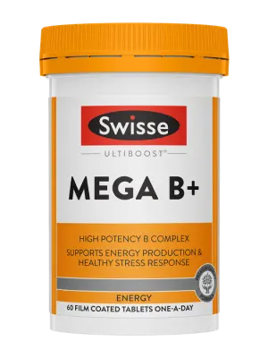 Swisse Ultiboost Mega B+, 60 Tablets