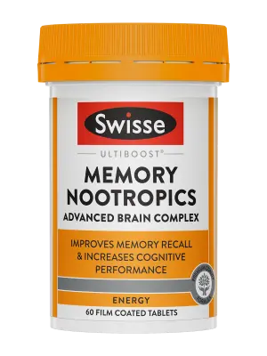 Swisse Ultiboost Memory Nootropics - 60 Tablets