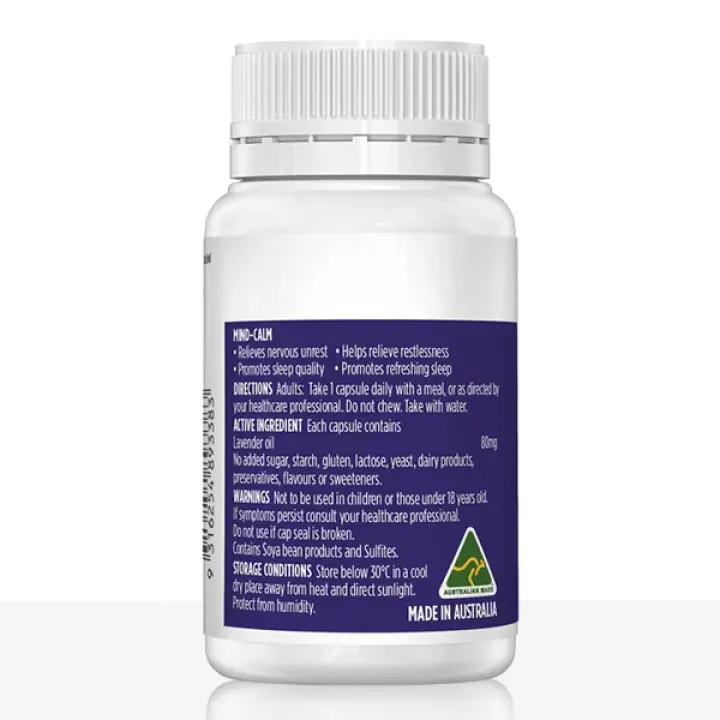 Mind-Calm - 60 Capsules