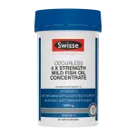 Swisse Ultiboost Odourless 4 x Strength Wild Fish Oil Concentrate - 60 Capsules