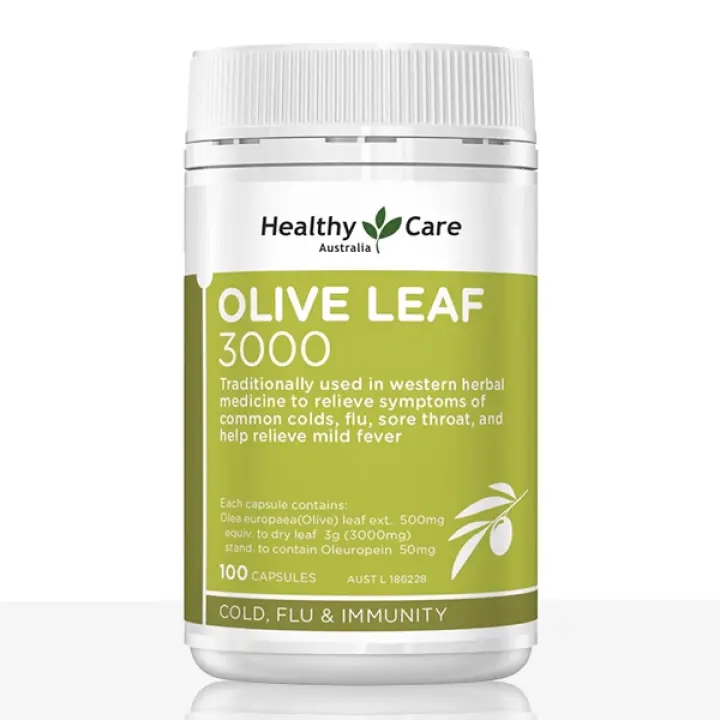 Olive Leaf 3000 - 100 capsules