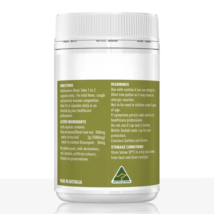 Olive Leaf 3000 - 100 capsules