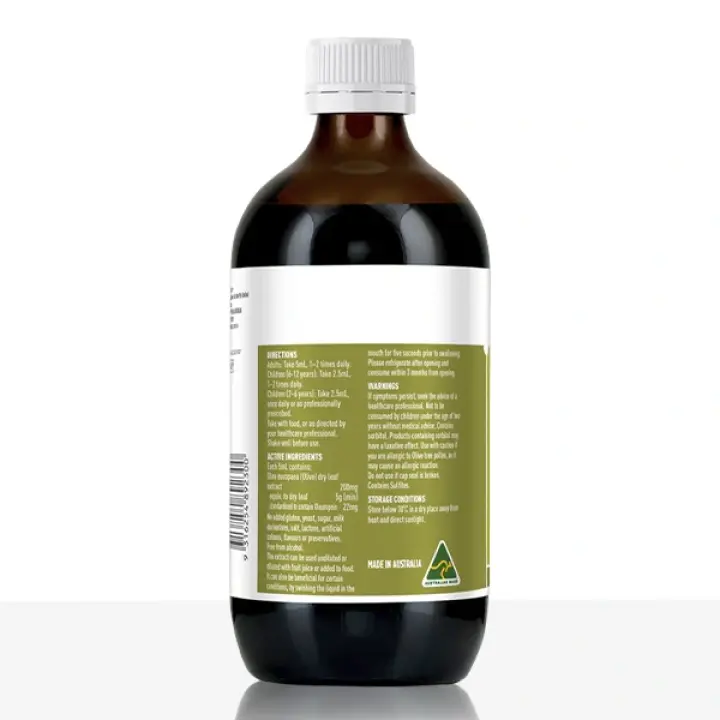 Olive Leaf Extract Pear Flavour 500mL