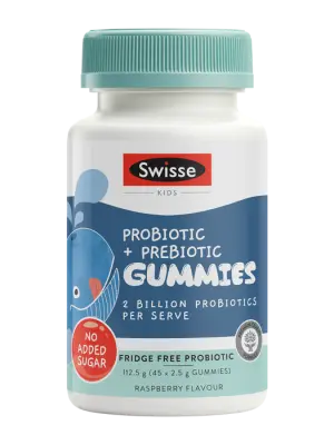 Swisse Kids Probiotic & Prebiotic Gummies