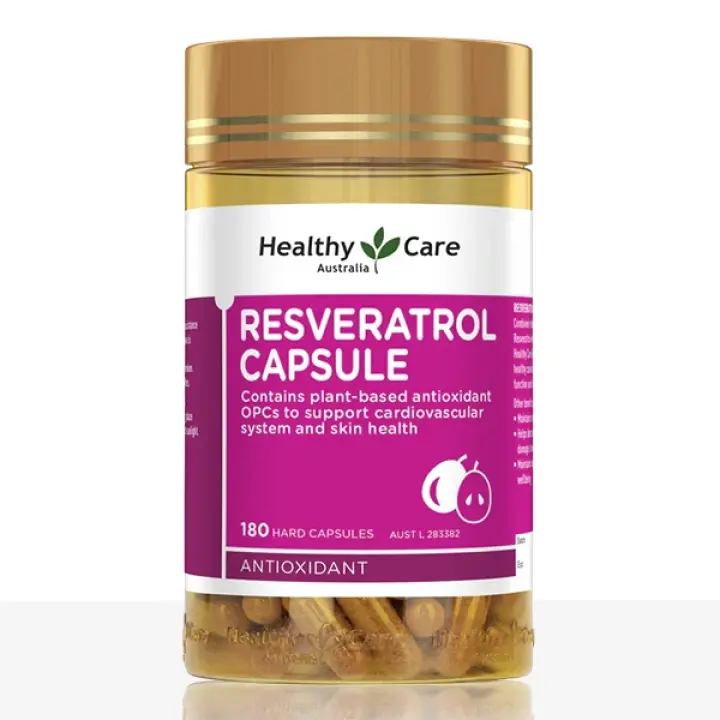 Resveratrol Capsule - 180 Capsules