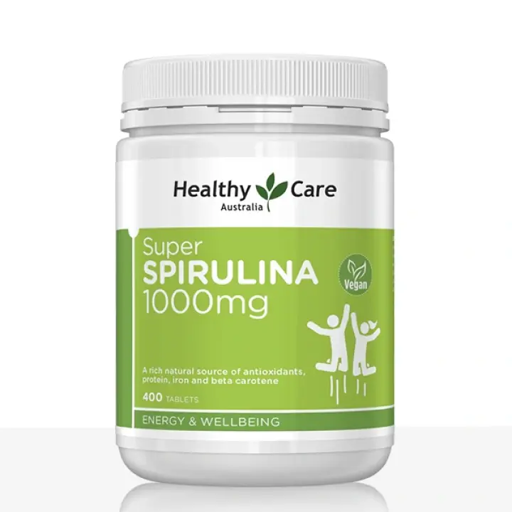 Super Spirulina 1000mg - 400 Tablets