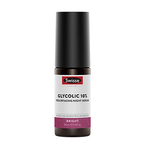 Swisse Skincare Glycolic 10% Resurfacing Night Serum