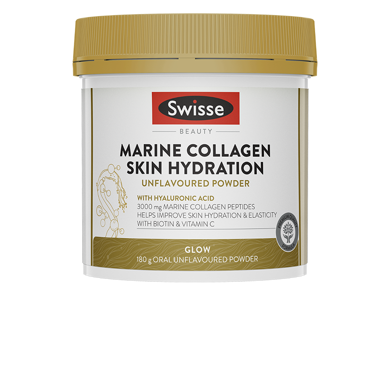 Swisse Beauty Marine Collagen Skin Hydration Unflavoured Powder
