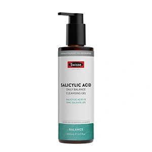 Swisse Skincare Salicylic Acid Daily Balance Cleansing Gel
