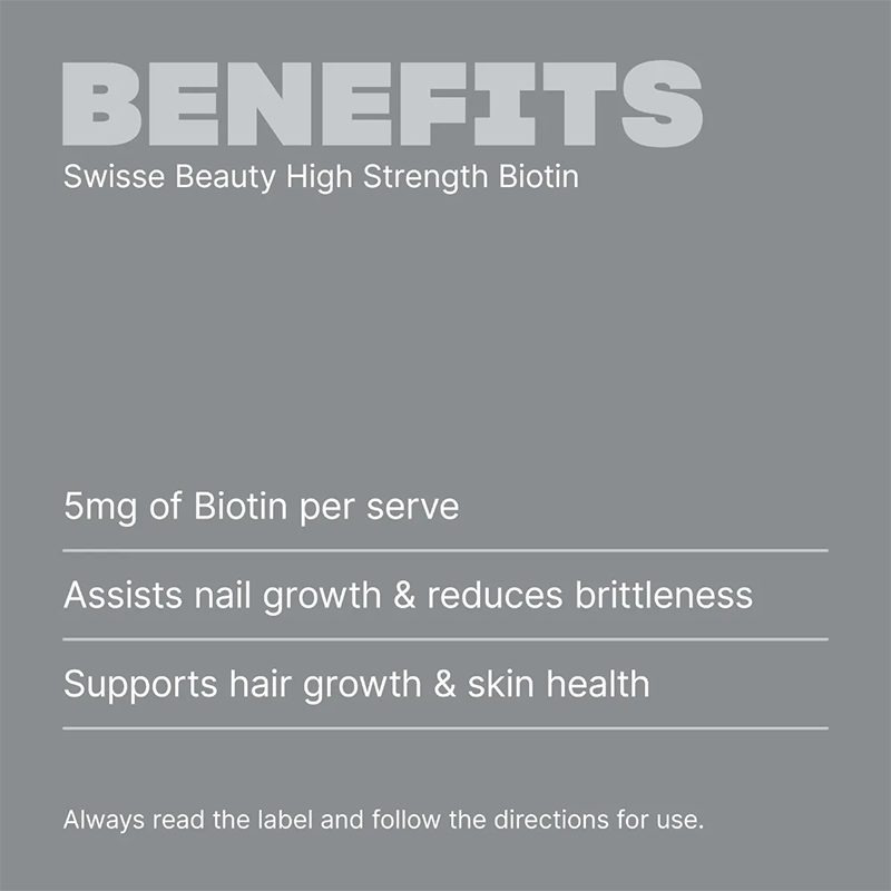 Swisse Beauty High Strength Biotin