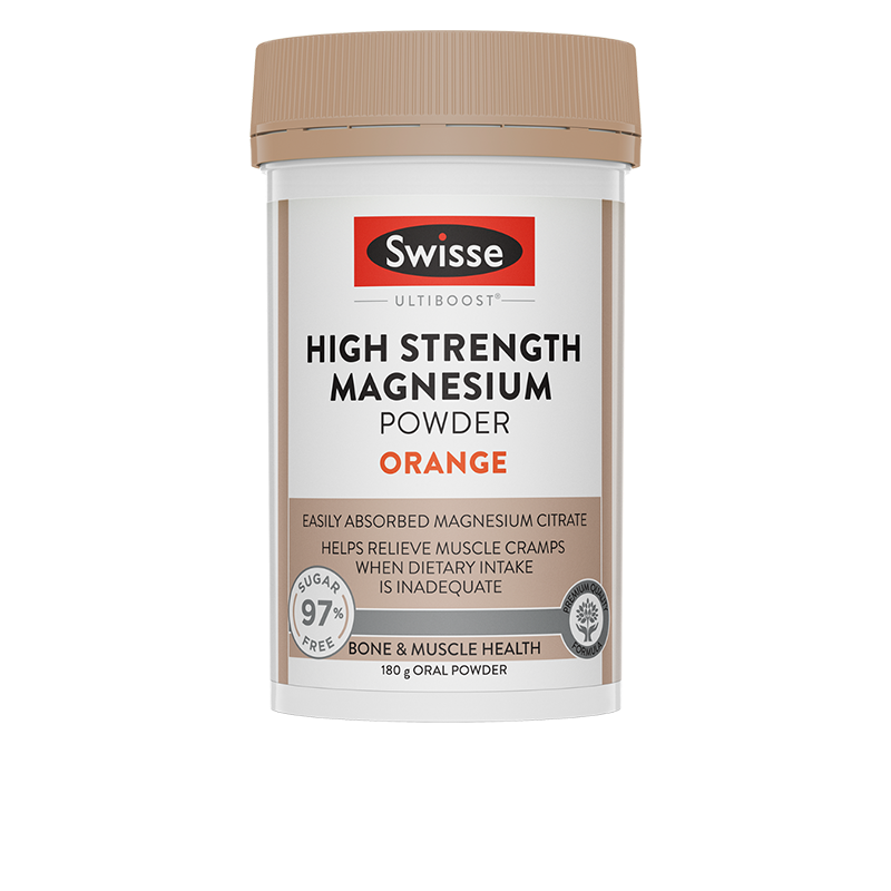 Swisse Ultiboost High Strength Magnesium Powder Orange