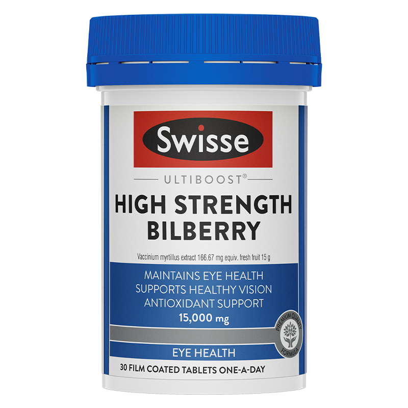 Swisse Ultiboost High Strength Bilberry