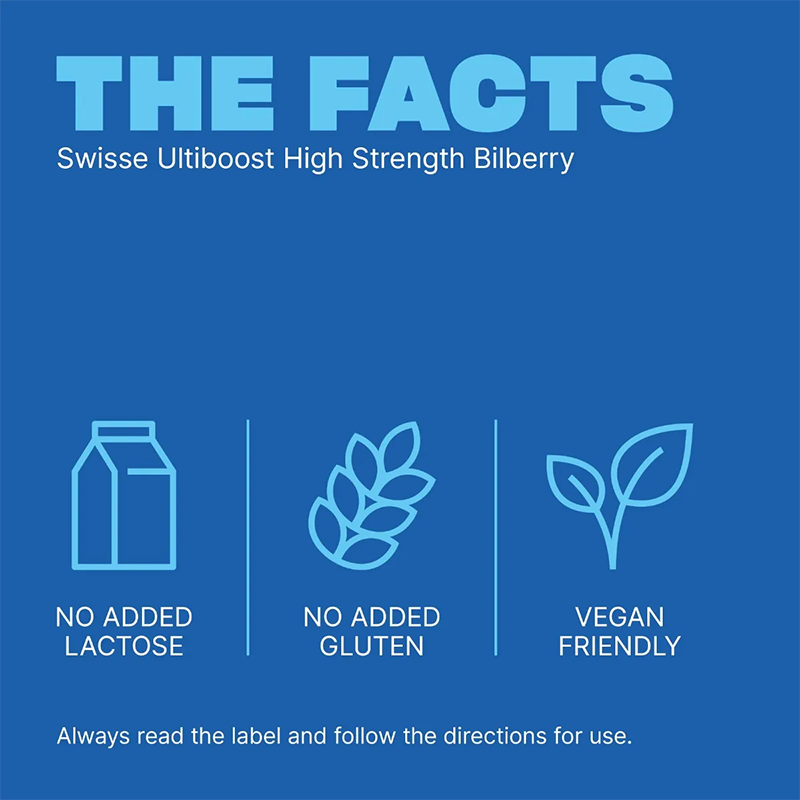 Swisse Ultiboost High Strength Bilberry