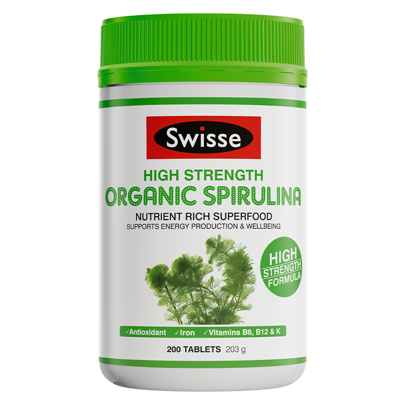 Swisse High Strength Organic Spirulina