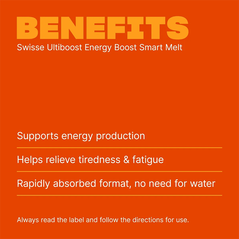 Swisse Ultiboost Energy Boost Smart Melt