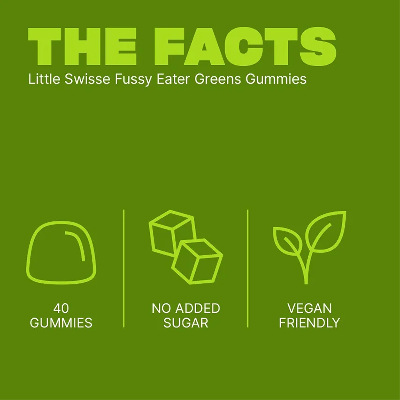Little Swisse Fussy Eater Greens Gummies