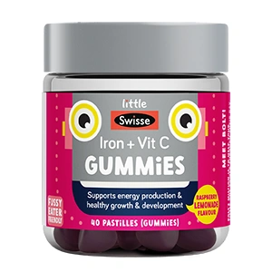 Little Swisse Iron + Vit C Gummies