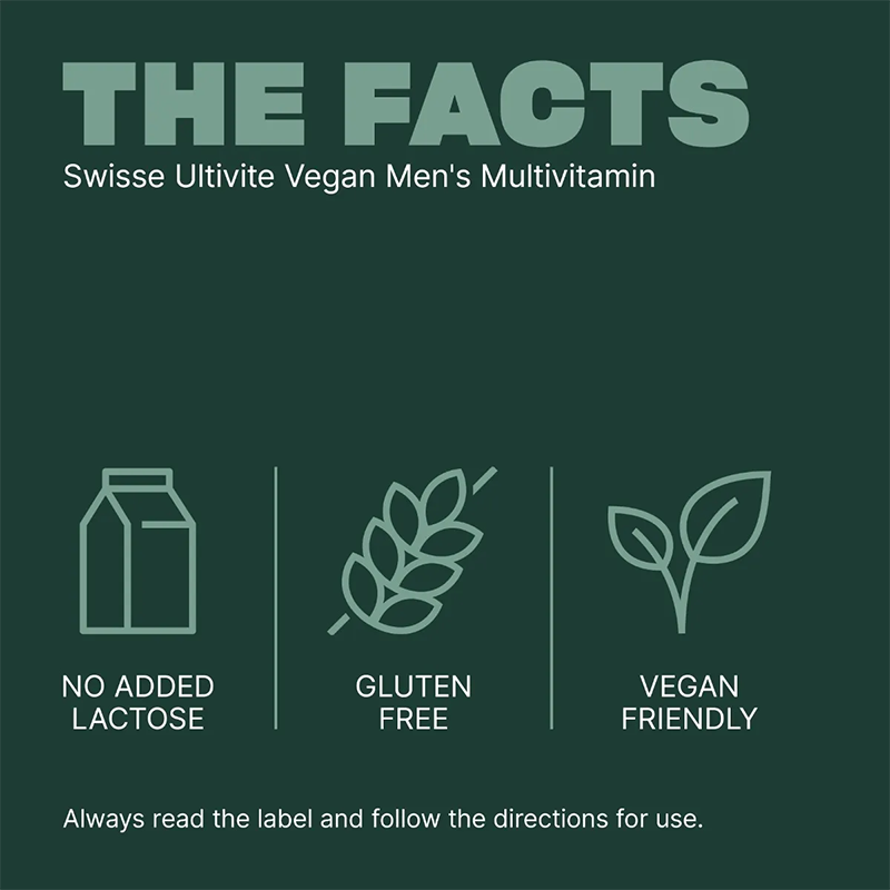 Swisse Ultivite Vegan Men's Multivitamin