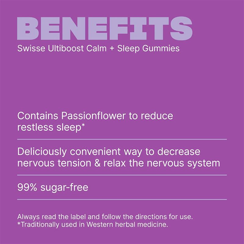 Swisse Ultiboost Calm + Sleep Gummies