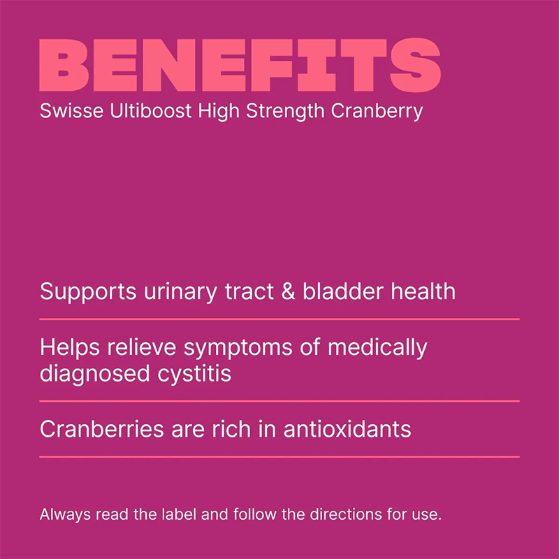 Swisse Ultiboost High Strength Cranberry
