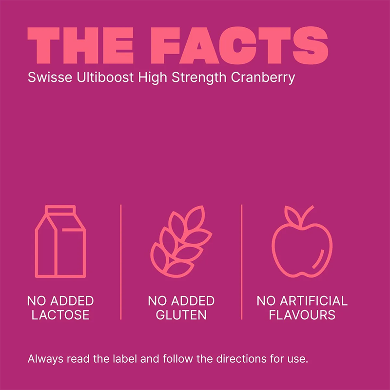 Swisse Ultiboost High Strength Cranberry
