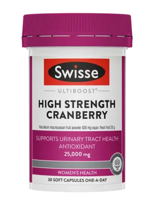 Ultiboost High Strength Cranberry - 30 Soft Capsules