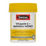 Swisse Ultiboost Vitamin C + Manuka Honey - 120 Chewable Tablets