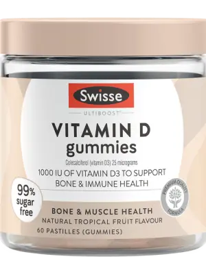 Swisse Ultiboost Vitamin D Gummies