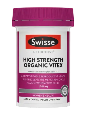 High Strength Organic Vitex - 60 Tablets