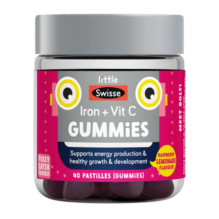Iron + Vit C Gummies - 40 Gummies