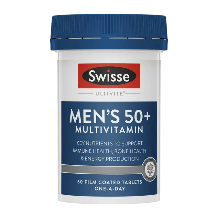 Men's 50+ Multivitamin - 60 Tablets