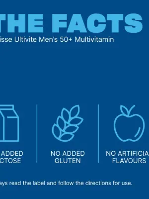 Men's 50+ Multivitamin - 60 Tablets