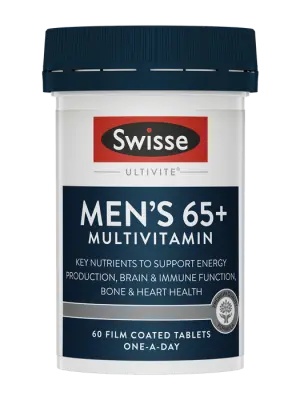 Men's Ultivite 65+ Multivitamin - 60 Tablets