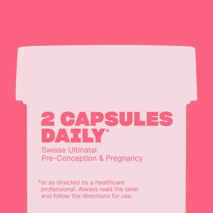 Pre-Conception & Pregnancy Multivitamin - 180 Capsules