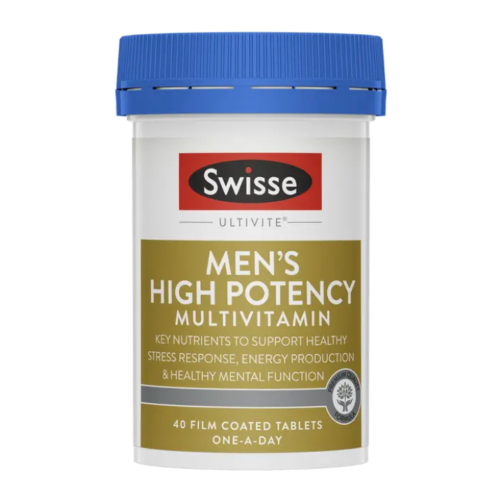 Men's High Potency Multivitamin - 40 Tablets