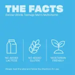 Teenage Men's Multivitamin - 60 Tablets