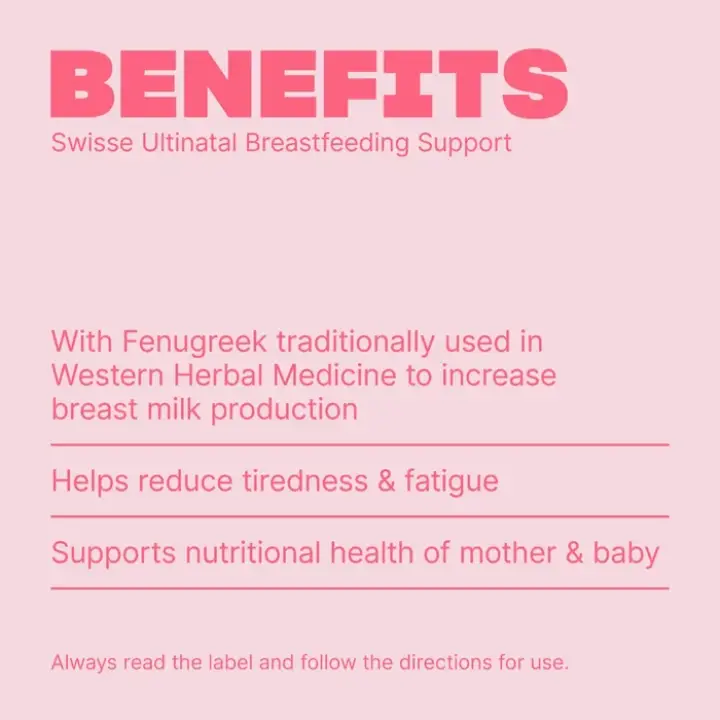 Ultinatal Breastfeeding Support - 90 Tablets