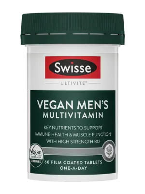 Vegan Men's Multivitamin - 60 Tablets