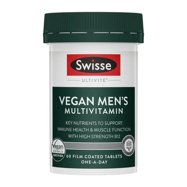 Vegan Men's Multivitamin - 60 Tablets