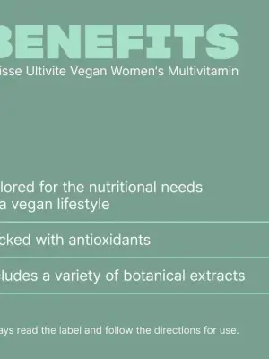 Vegan Women's Multivitamin - 60 Tablets