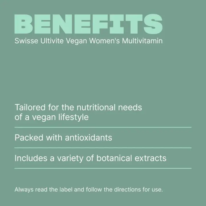 Vegan Women's Multivitamin - 60 Tablets