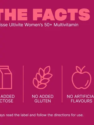 Women's 50+ Multivitamin - 60 Tablets